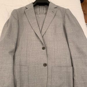 Suit supply gray Havana soft shoulder suit